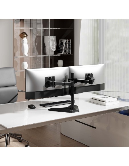 SOPORTE AISENS MESA PEANA ECO MONITOR 20KG (3 PIV 2 BRAZOS) 17"-35"