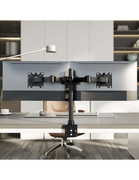 SOPORTE AISENS MESA ECO GIRA E INCLINA MONI 20KG (3 PIV 2 BRAZOS) 17"-35"