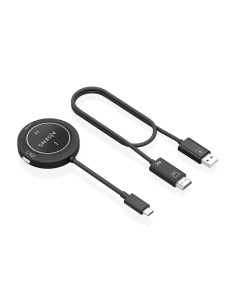 CARGADOR USB-C A HDMI INALAMBRICO AISENS 1080P 30M + USB-C PD 100W NEGRO