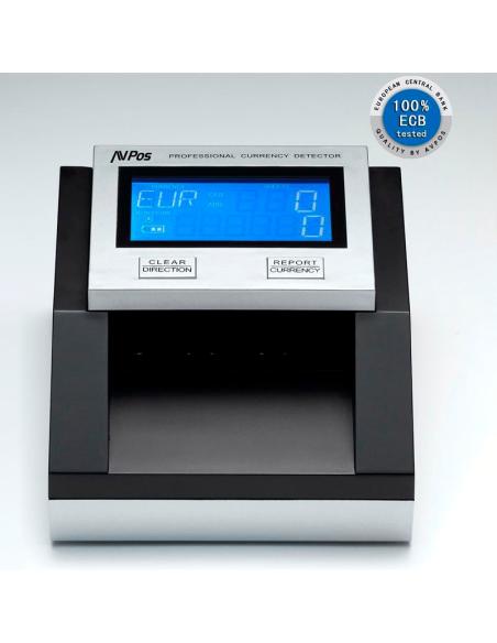 DETECTOR CONTADOR DE BILLETES AVPOS DT35G EUR LIBR 3YR GARANTIA AVP-DT35G