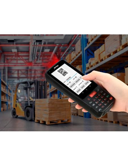 TPV PDA AVPOS DC41 4 QUADCORE 2GB 16GB WIFI BT NFC 4G 2D 4000MAH AVP-DC41