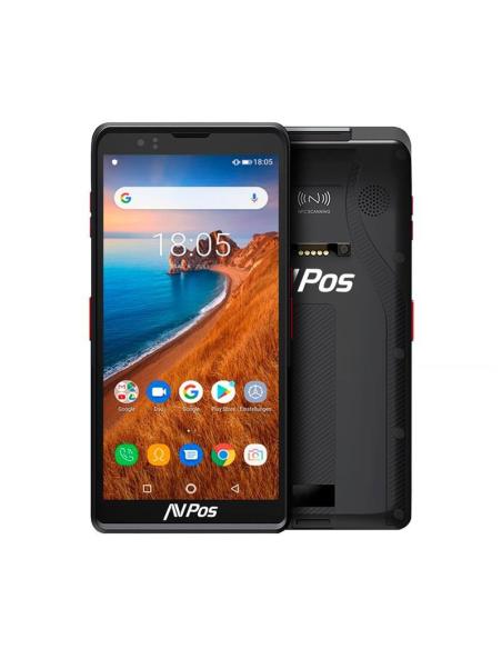 TPV PDA AVPOS DC60 6 OCTACORE 4GB 64GB WIFI BT NFC 4G 2D 5000MAH FUNDA AVP-DC60