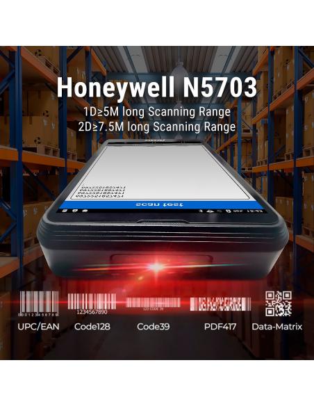 TPV PDA AVPOS DC60 6 OCTACORE 4GB 64GB WIFI BT NFC 4G 2D 5000MAH FUNDA AVP-DC60