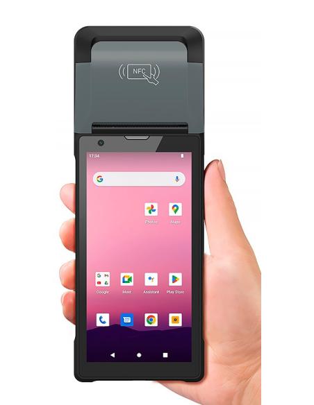 TPV PDA AVPOS TC600 6 OCTA 4GB 128GB WIFI BT NFC 4G 2D PRINTER 2800MAH AVP-TC600