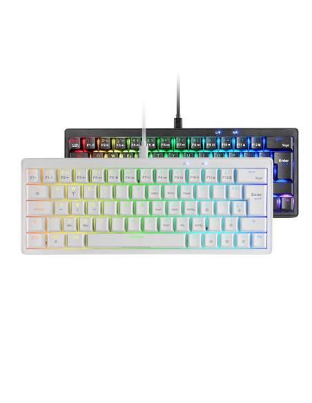 MARS GAMING TECLADO MECÁNICO RGB COMPACTO 60%