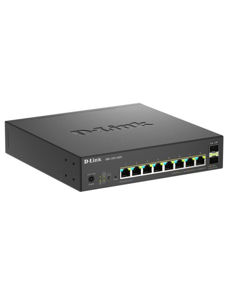 D-Link DMS-1250-10SPL E Switch 8xMG PoE 2xSFP+ L2