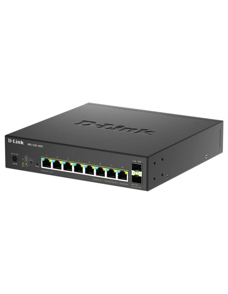D-Link DMS-1250-10SPL E Switch 8xMG PoE 2xSFP+ L2