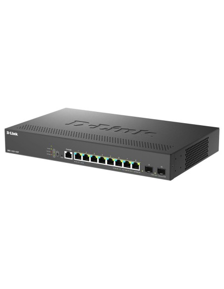 D-Link DMS-1250-10SP E Switch 8xMG 2xSFP+ L2 PoE