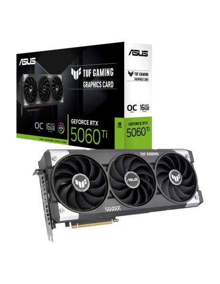 TARJETA GRAFICA ASUS TUF RTX 5060 TI O16GB GAMING