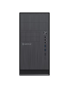 CAJA MICRO-ATX UNYKA AERO C12 BLACK SIN FUENTE UK52110V2