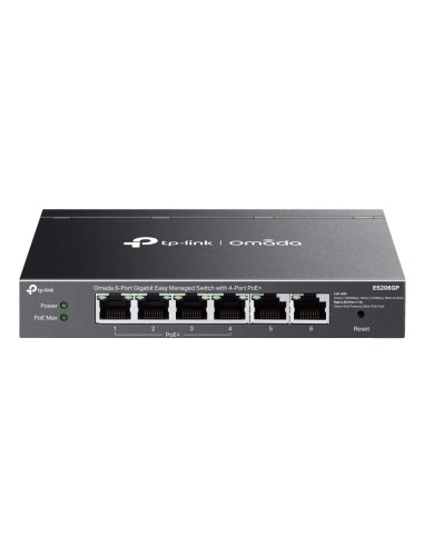 TP-Link ES206GP Switch 4xGb PoE+ 2xGb 65W Desktop