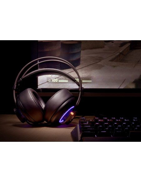 Cougar Auricular+Mic Immersa Pro RGB 7.1 Negro