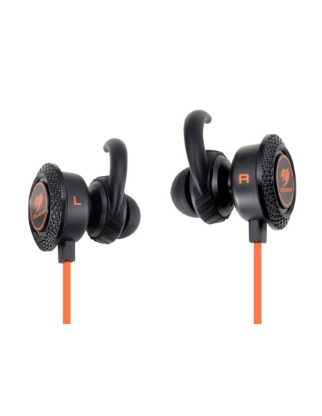 COUGAR Gaming megara Auriculares gancho de oreja, Dentro de oído Negro, Naranja