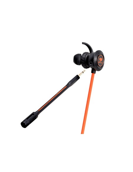 COUGAR Gaming megara Auriculares gancho de oreja, Dentro de oído Negro, Naranja