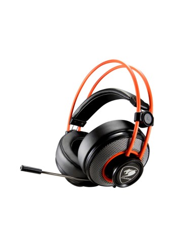 COUGAR Gaming Immersa Auriculares Diadema Negro, Rojo