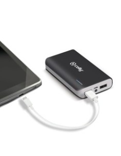 Celly Li-Ion 6000mAh batería externa Ión de litio Negro