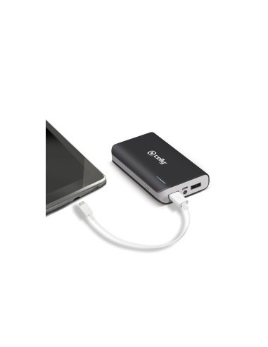 Celly Li-Ion 6000mAh batería externa Ión de litio Negro