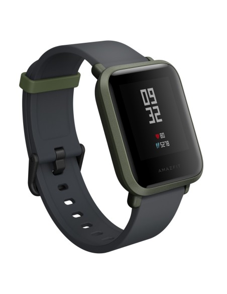 Amazfit Bip reloj inteligente Negro, Verde LED 3,25 cm (1.28") GPS (satélite)