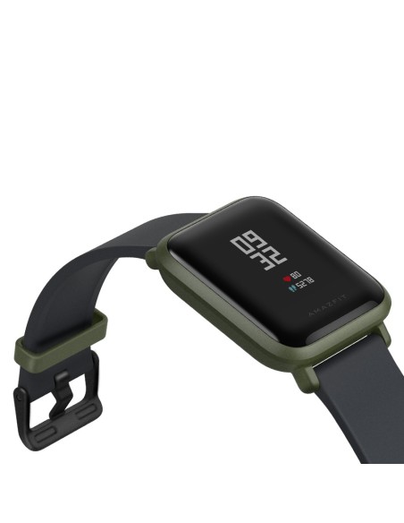 Amazfit Bip reloj inteligente Negro, Verde LED 3,25 cm (1.28") GPS (satélite)