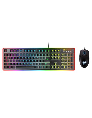 COUGAR Gaming Deathfire EX teclado USB QWERTY Español Negro