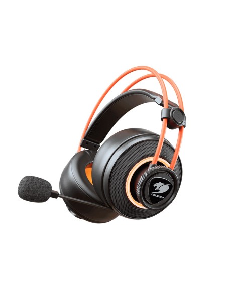COUGAR Gaming Immersa Pro Ti Auriculares Diadema Negro, Naranja