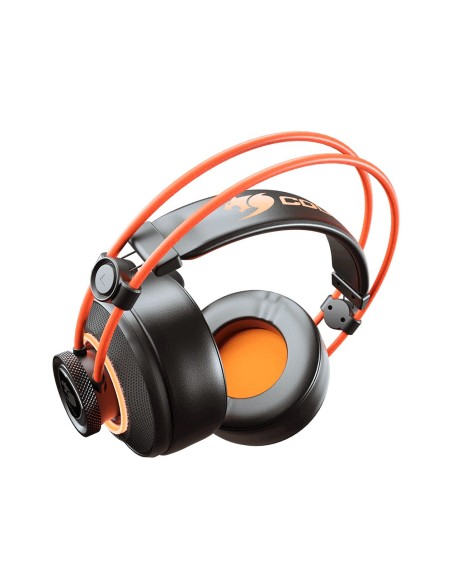 COUGAR Gaming Immersa Pro Ti Auriculares Diadema Negro, Naranja