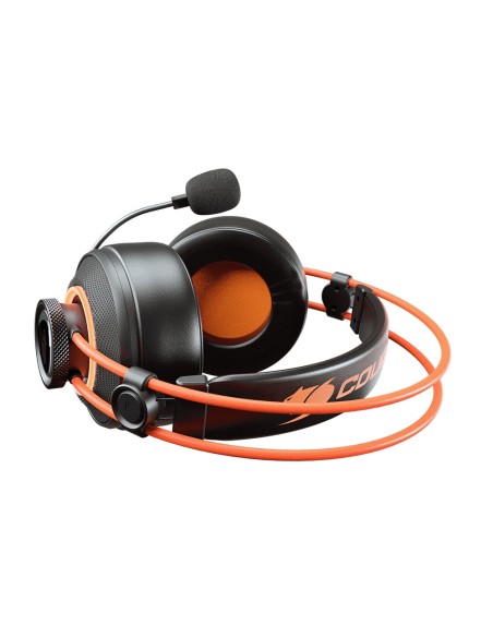 COUGAR Gaming Immersa Pro Ti Auriculares Diadema Negro, Naranja