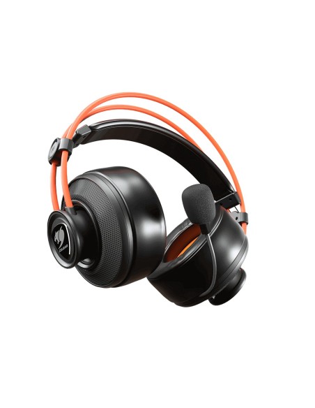 COUGAR Gaming Immersa TI Auriculares Diadema Conector de 3,5 mm Negro, Naranja