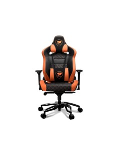 Silla Gaming Cougar Gaming Titan Pro Naranja Negra