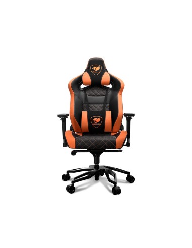 Silla Gaming Cougar Gaming Titan Pro Naranja Negra