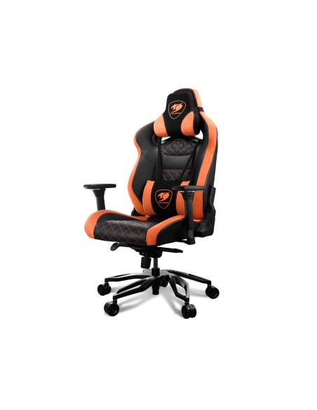 Silla Gaming Cougar Gaming Titan Pro Naranja Negra