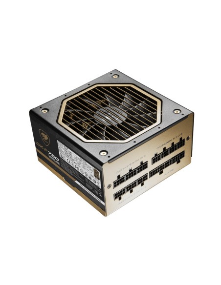 COUGAR Gaming GX-F AURUM 750 unidad de fuente de alimentación 750 W 20+4 pin ATX ATX Negro, Oro