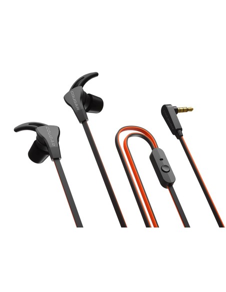 COUGAR Gaming Havoc Auriculares gancho de oreja Conector de 3,5 mm Negro, Rojo