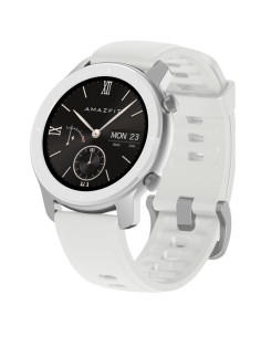Amazfit GTR 42 3,05 cm (1.2") 42 mm AMOLED Negro, Blanco GPS (satélite)