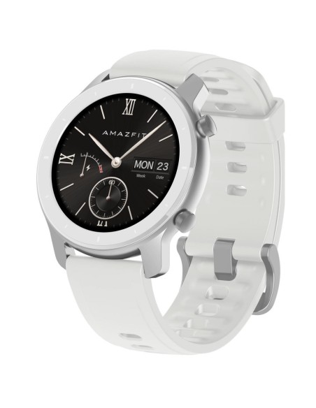 Amazfit GTR 42 3,05 cm (1.2") 42 mm AMOLED Negro, Blanco GPS (satélite)