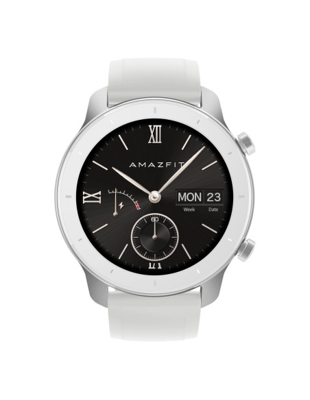 Amazfit GTR 42 3,05 cm (1.2") 42 mm AMOLED Negro, Blanco GPS (satélite)