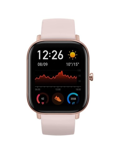 Amazfit GTS 4,19 cm (1.65") AMOLED Rosa GPS (satélite)