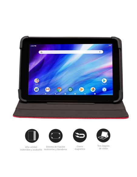 Nilox FUNDA UNIVERSAL TABLET 10.1" ROJA