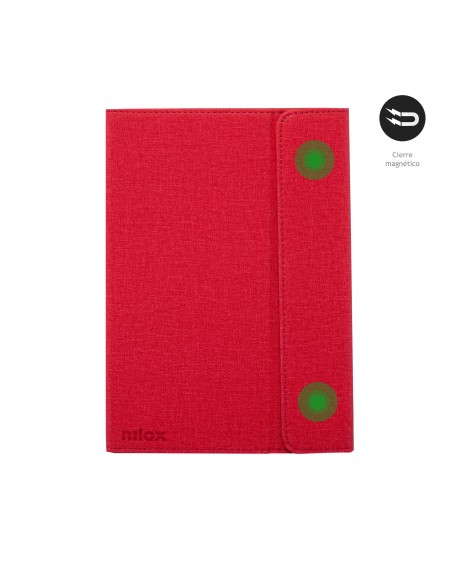 Nilox FUNDA UNIVERSAL TABLET 10.1" ROJA