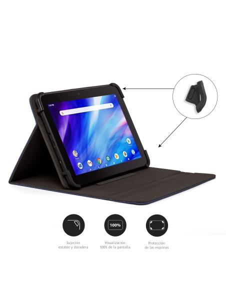 Nilox FUNDA UNIVERSAL TABLET 10.1" AZUL