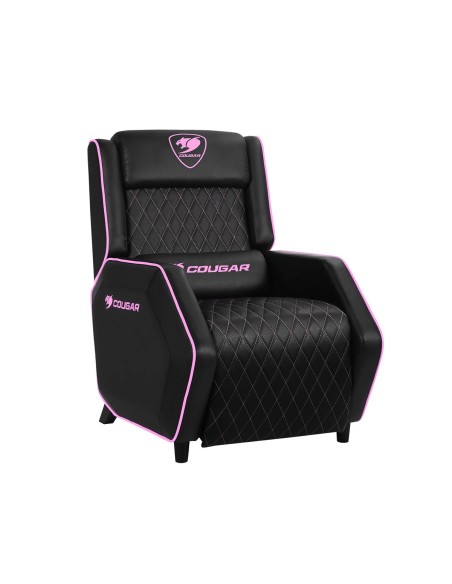 COUGAR Gaming RANGER EVA Butaca para jugar Asiento acolchado Negro, Rosa