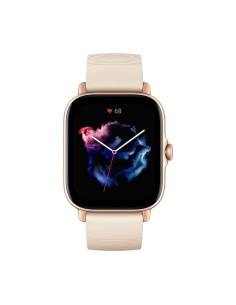 Amazfit GTS 3 4,45 cm (1.75") 42 mm AMOLED Marfil GPS (satélite)