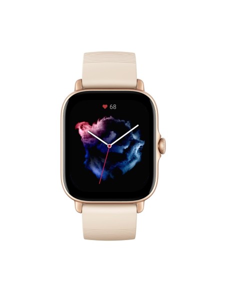 Amazfit GTS 3 4,45 cm (1.75") 42 mm AMOLED Marfil GPS (satélite)