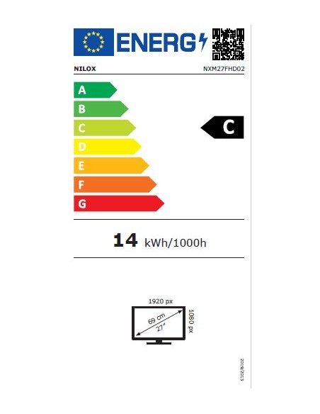 Nilox 27" Full HD LED VA Negro