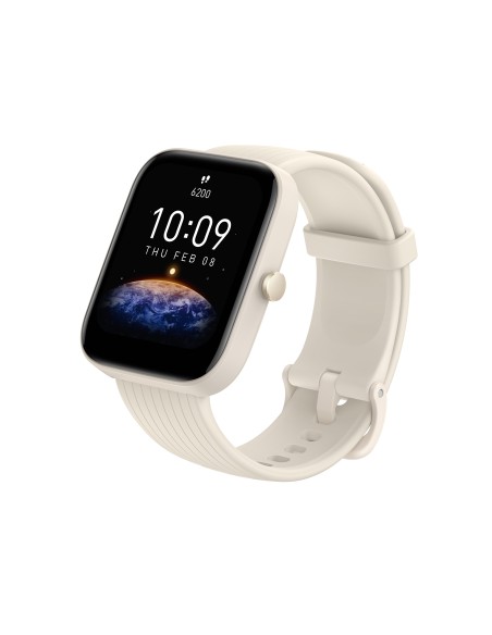 Amazfit Bip 3 Pro 4,29 cm (1.69") TFT 44 mm Crema de color GPS (satélite)