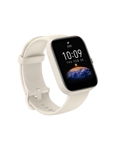 Amazfit Bip 3 Pro 4,29 cm (1.69") TFT 44 mm Crema de color GPS (satélite)