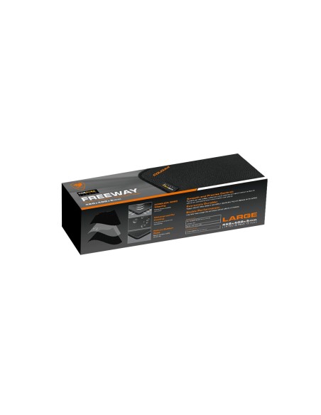 Cougar 3PFRWLXBRB3.0001 alfombrilla para ratón Alfombrilla de ratón para juegos Negro