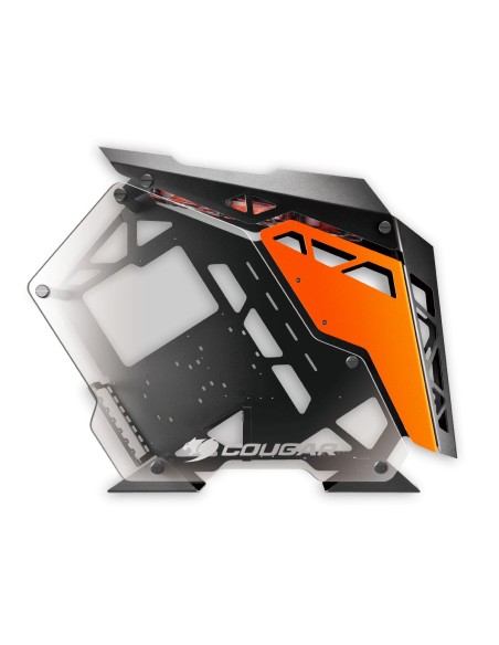 COUGAR Gaming Conquer Midi Tower Negro, Naranja