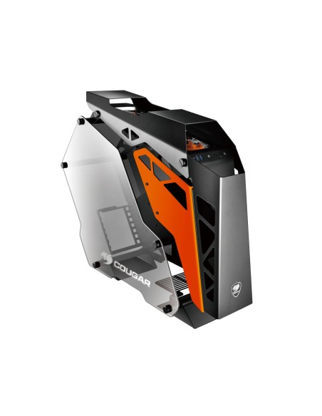 COUGAR Gaming Conquer Midi Tower Negro, Naranja