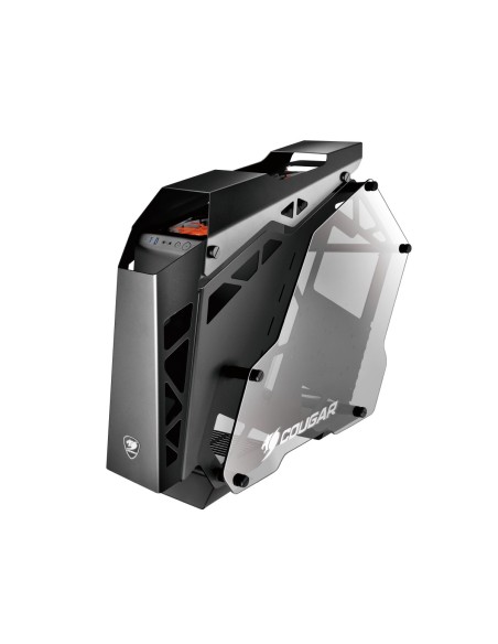 COUGAR Gaming Conquer Midi Tower Negro, Naranja